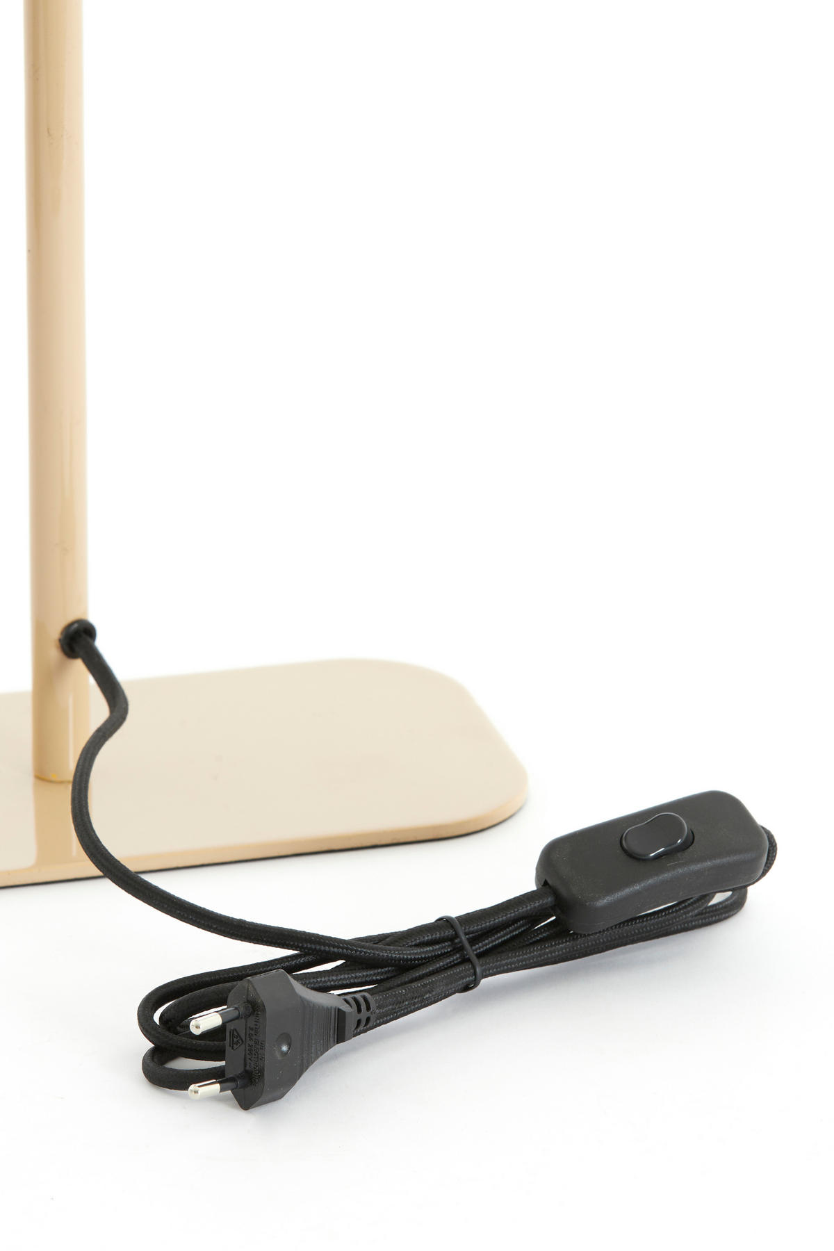 TISCHLAMPE Elenie Braun 25/13/48 cm - Hellbraun, Metall (25/13/48cm) - Light & Living