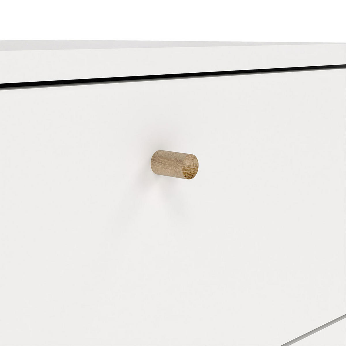 KOMMODE, Bodo, Weiß, Holzwerkstoff, 51 x 40 x 121 cm - Weiß, Holzwerkstoff (51/121/40cm) - ebuy24
