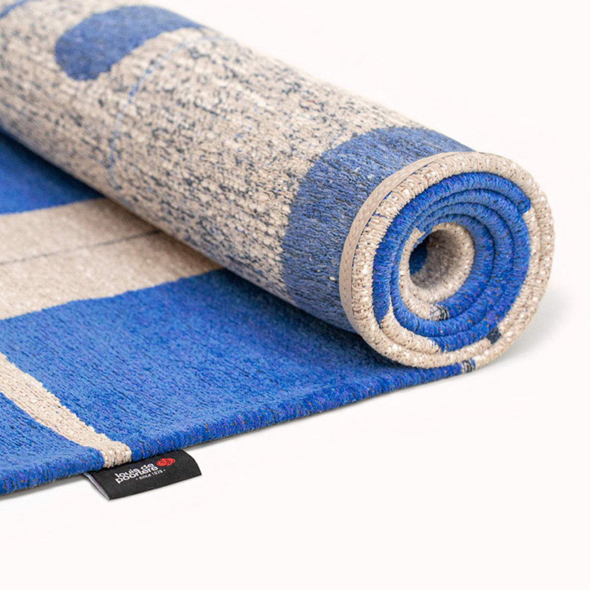 TEPPICH Campanula Craft Papercut 170/240 cm - Blau, Textil (170/240cm) - Louis De Poortere