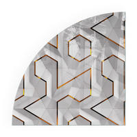 GLASPLATTE für Kamin 100x100 cm - Weiß, Glas (100/100/0.4cm) - TULUP