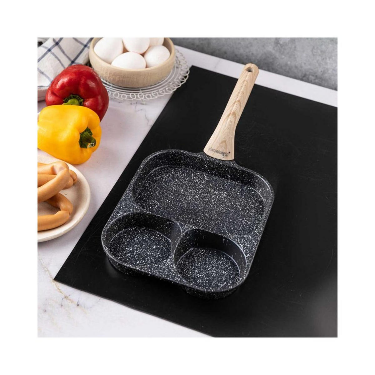 CRÊPEPFANNE Schwarz 41/19.2/2.8 cm KB7827 - Schwarz, Metall (19.2cm) - Klausberg 