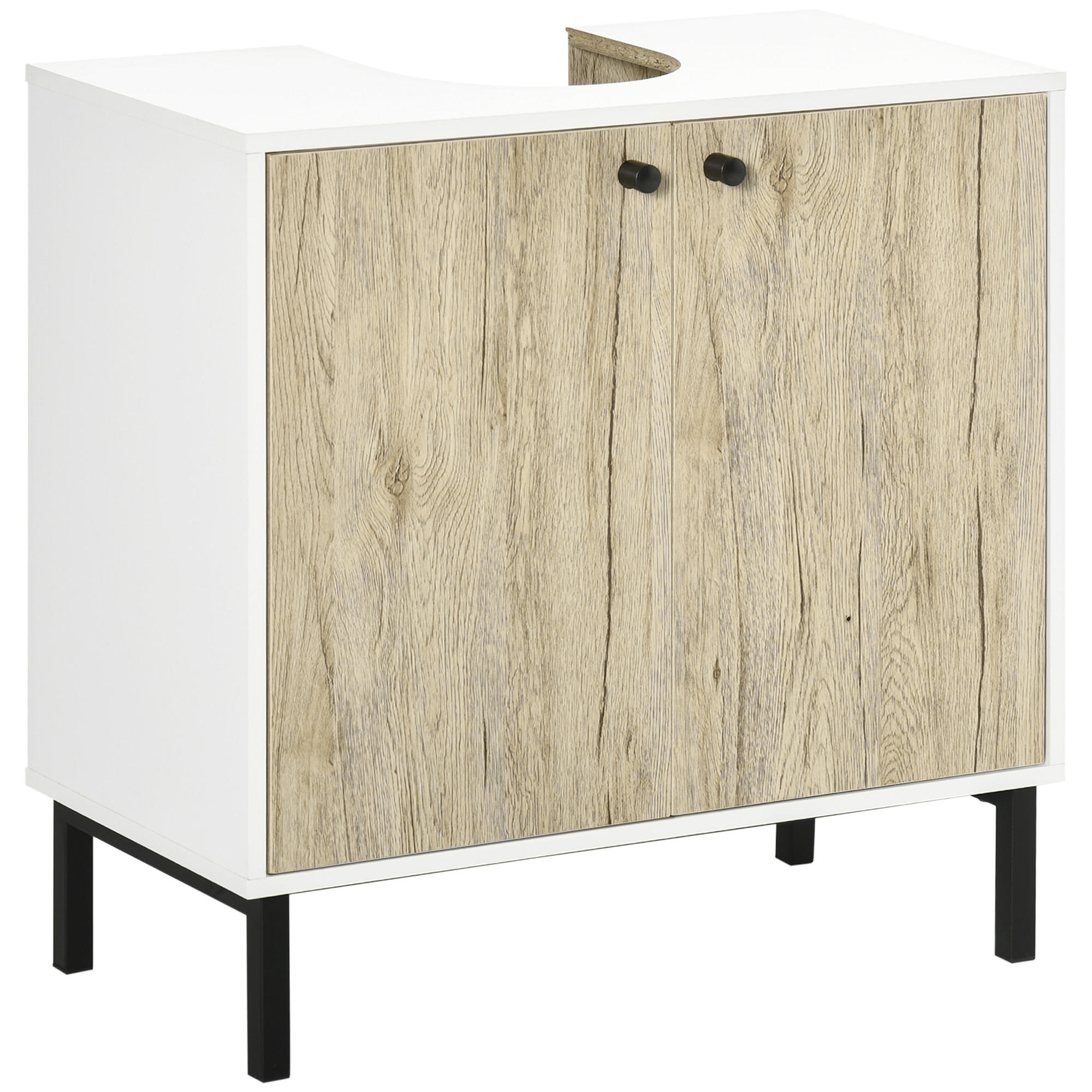 HÄNGESCHRANK Eiche 1 Stück - Beige, Kunststoff (60/60/30cm) - GiPP