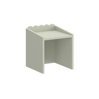 PSACÍ STŮL Book Nook Šalvějově zelená - zelená barva, kompozitní dřevo (31/35.5/31cm) - Petits-meubles