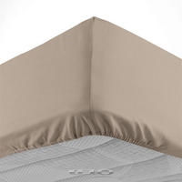 SPANNBETTLAKEN Baumwolle 160/200 cm - Beige, Naturmaterialien (200/160cm) - Douceur d´intérieur