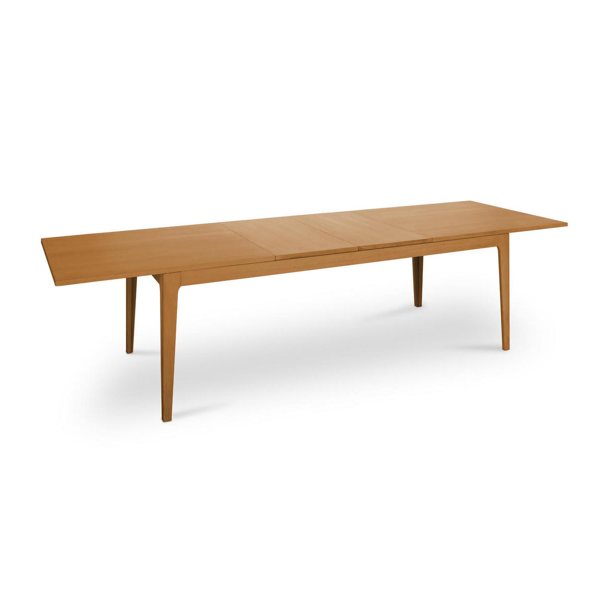 ESSTISCH ausziehbar 100/200/75 Eichefarben rechteckig - Honigeiche/Eichefarben, Holz/Holzwerkstoff (220/100/76cm) - Furnhouse
