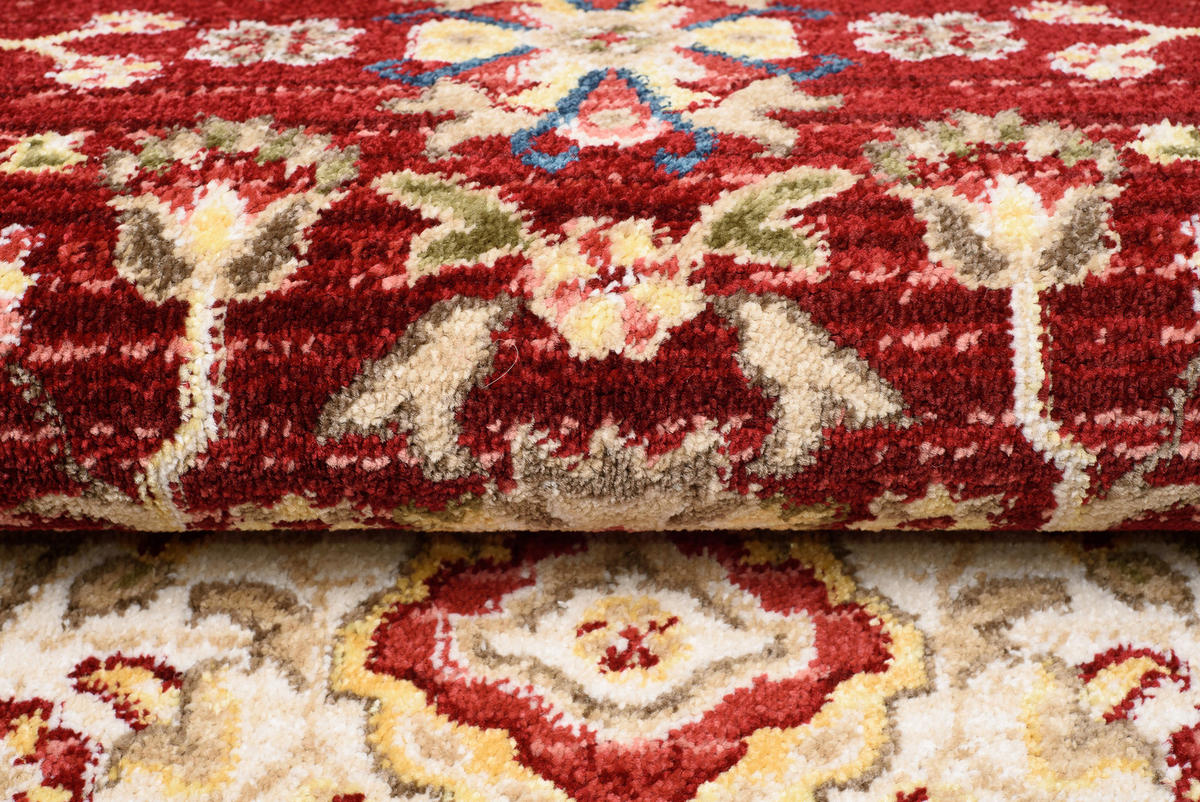 TEPPICH RIVIOLI Rot 80/150 cm - Rot, Textil (80/150cm) - Tapiso