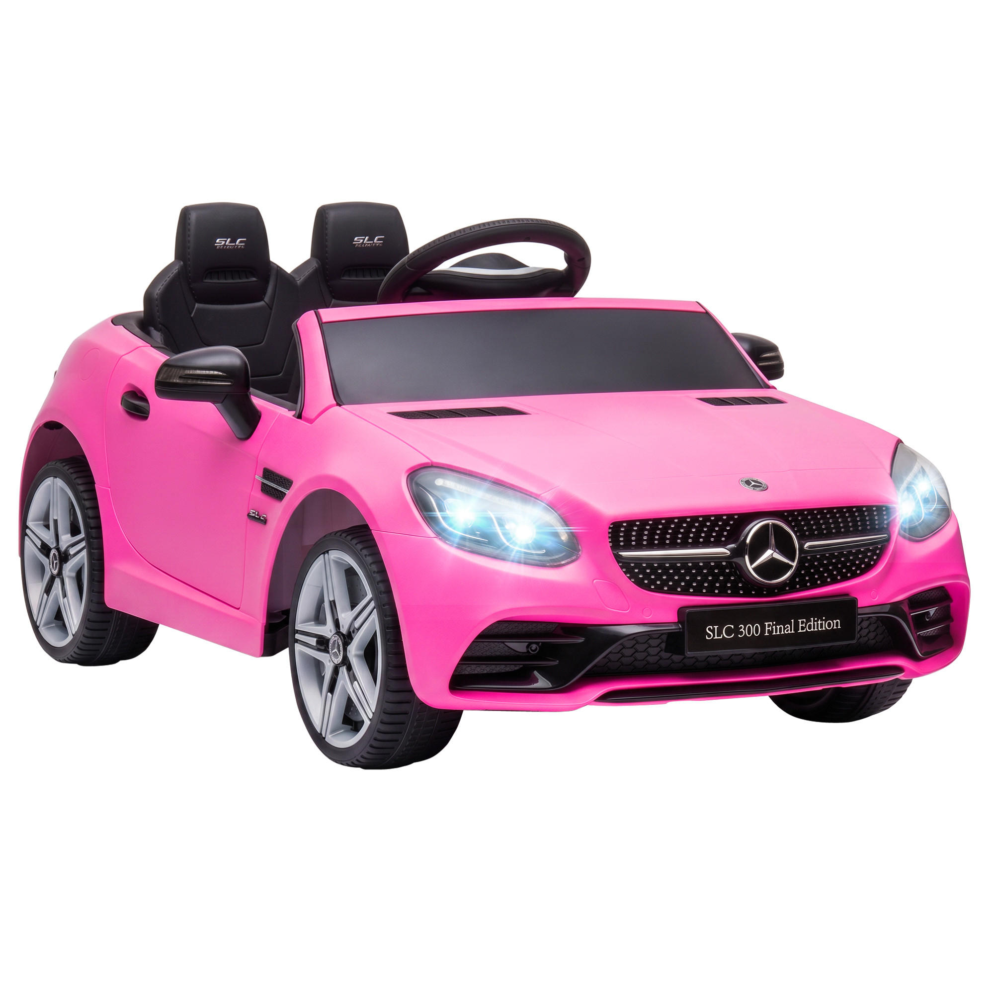 KINDER-ELEKTROAUTO Kunststoff Metall Rosa - Rosa, Kunststoff (107/62.5/44cm) - AIYAPLAY