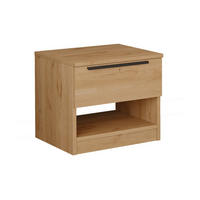 NACHTTISCH 50/42,5/44,5 cm - Braun, Holz (50/44.5/42cm) - Mobili Rebecca