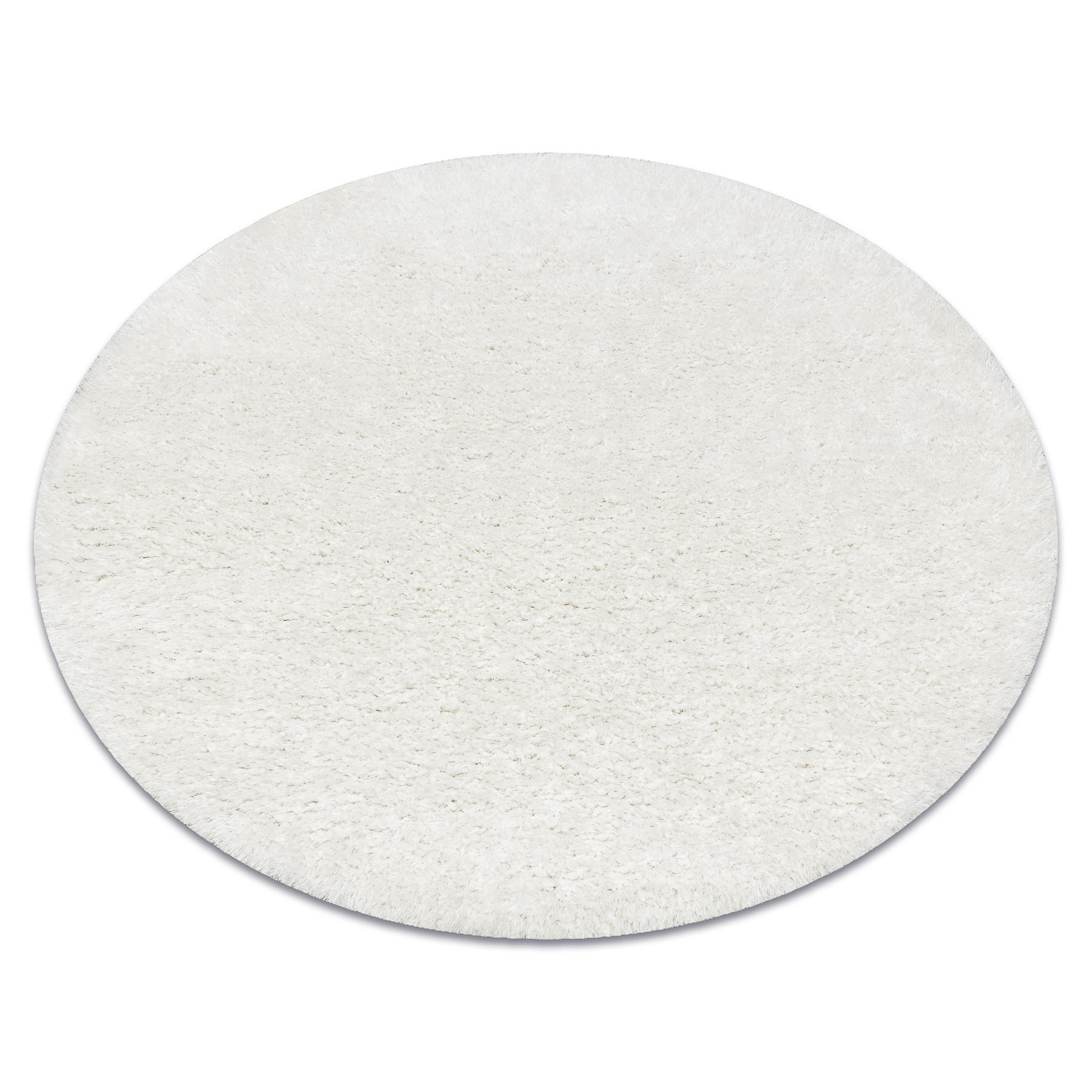 rugsX Teppich Weiß 120x120 cm