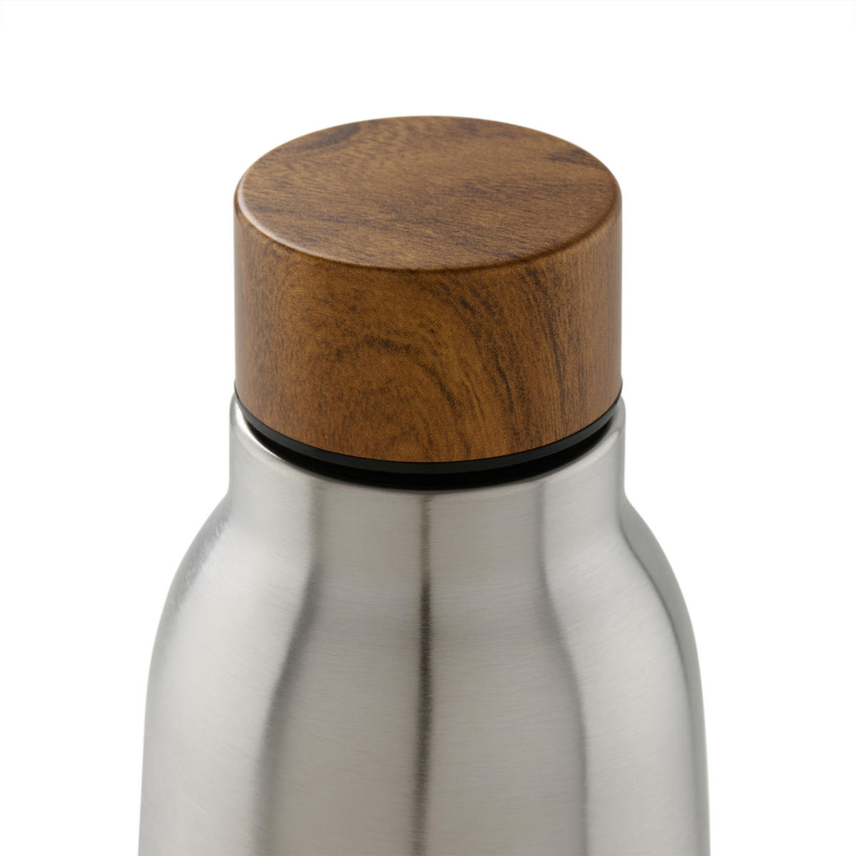 THERMOSFLASCHE Ray 500 ml, Edelstahlfarben - Edelstahlfarben, Metall (0.5L) - Blumtal