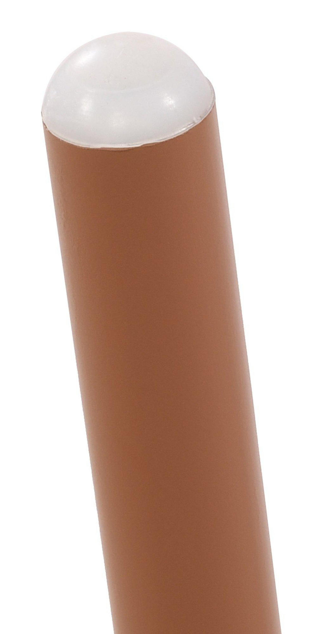 COUCHTISCH rund 60 cm Kunststoff terracotta - Terracotta, Kunststoff/Metall (60/60/45cm) - CLP