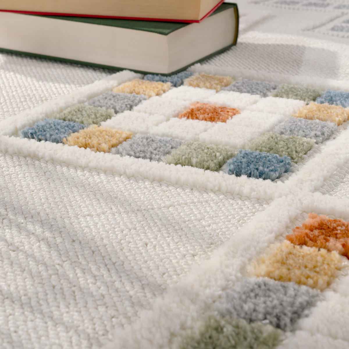 KURZFLORTEPPICH 160/160 cm Brisbane 598 - Multicolor, Textil (160/160cm) - Paco Home