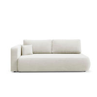 SOFA Antonio 3 Sitzplätze Weiß - Weiß, Holz (228/82/106cm) - Petits-meubles