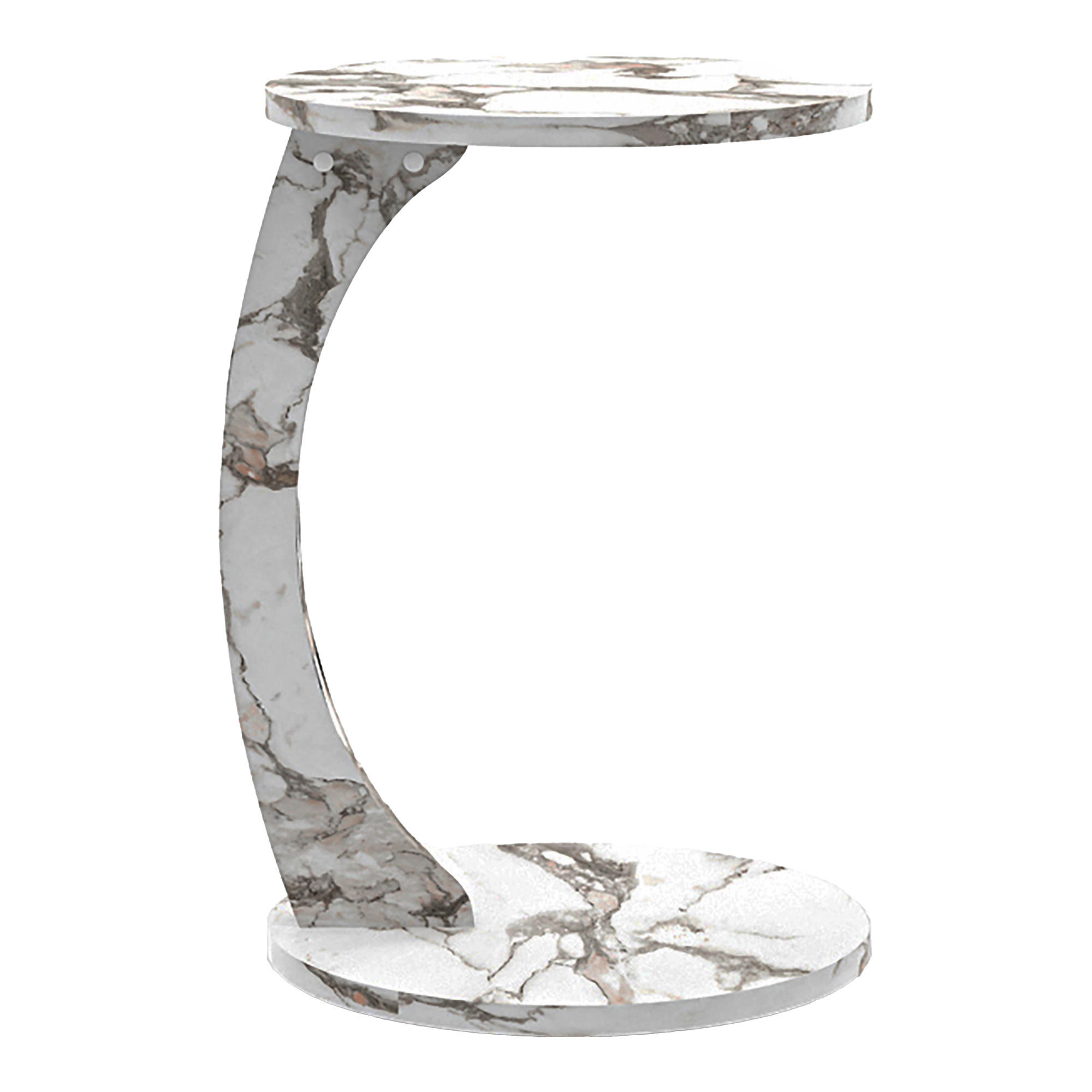 BEISTELLTISCH Holeby - Creme, Holzwerkstoff (38/38/56cm) - [en.casa]