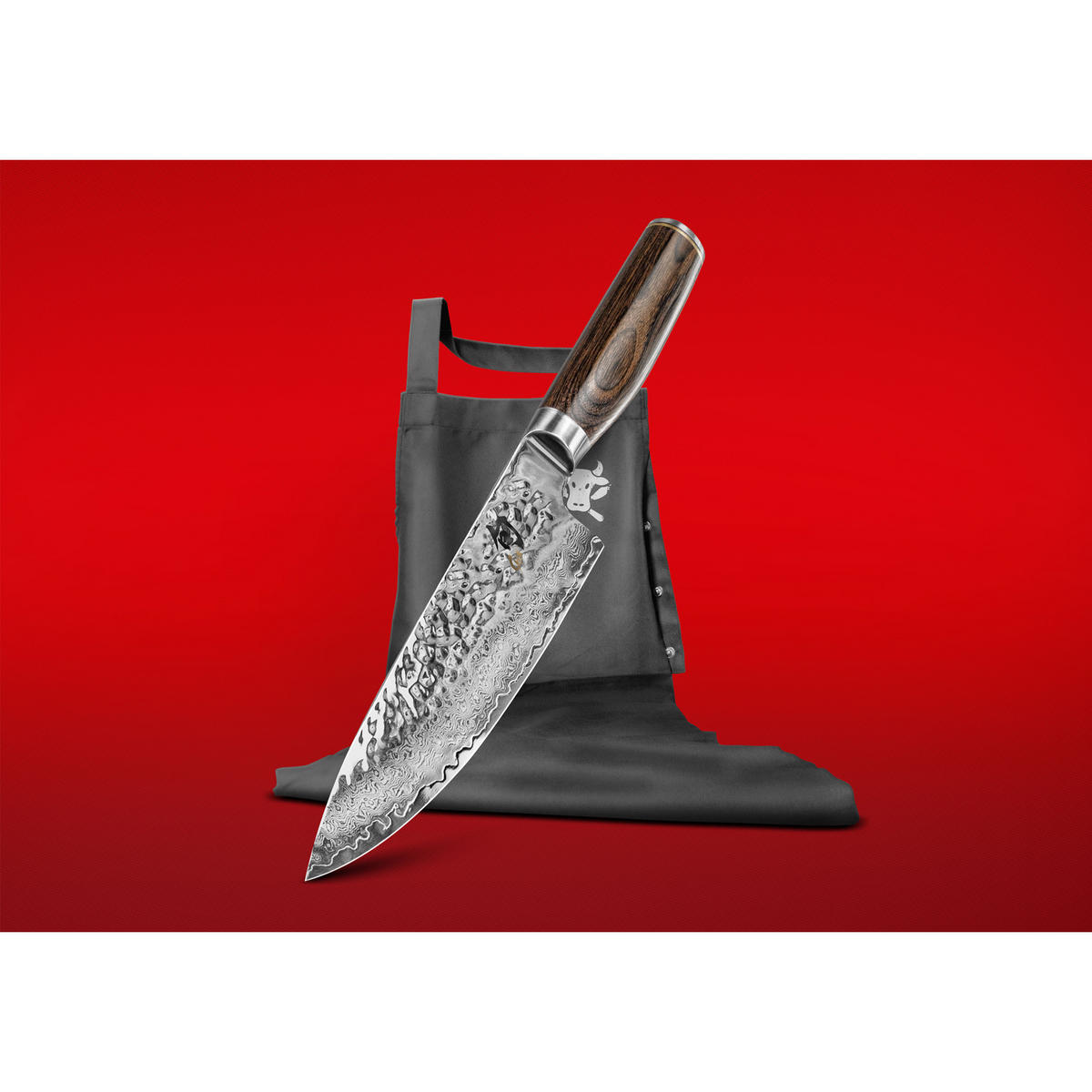 MESSER-SET Shun Premier Tim Mälzer 20 cm, 2-tlg. - Silberfarben, Metall - Kai Messer
