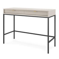 KONSOLE Kaschmir NEW Schwarz - Ecru, Holzwerkstoff (104/104/77cm) - Sepro Meble