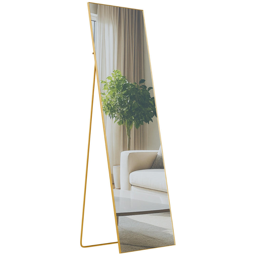 Deluke Standspiegel Gold 50x160x3 cm
