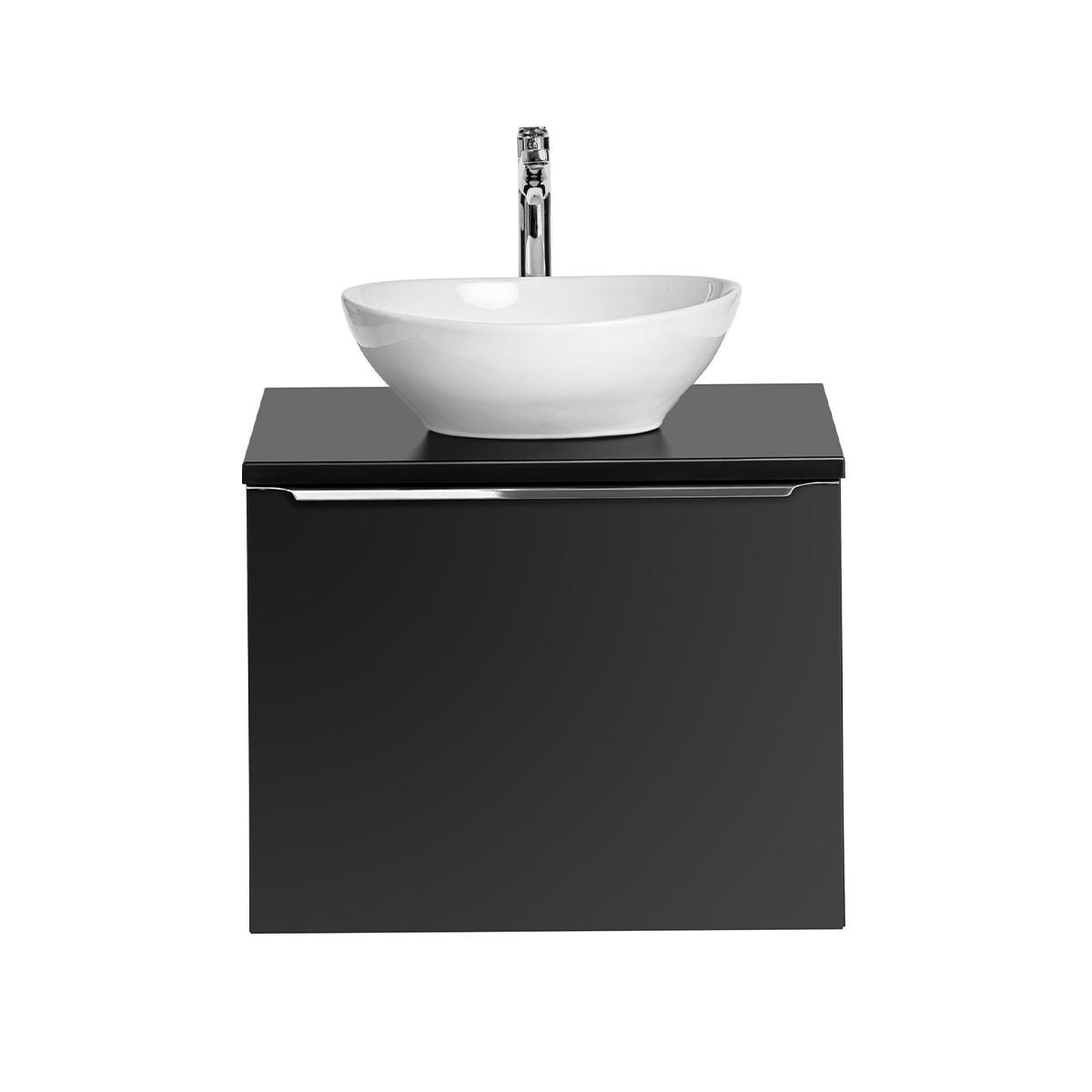 UMYVADLO 60cm Éros Černá - černá, kompozitní dřevo (60/48/46cm) - Petits-meubles