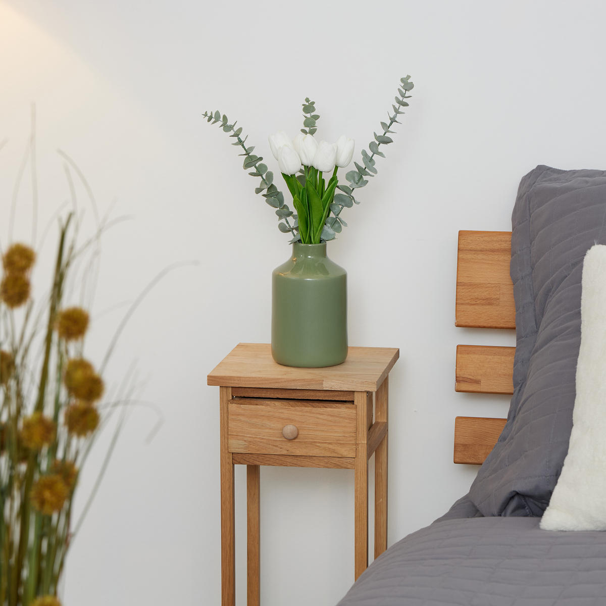 24XKUNSTTULPE - Multicolor/Grün, Kunststoff (33.5cm) - Relaxdays