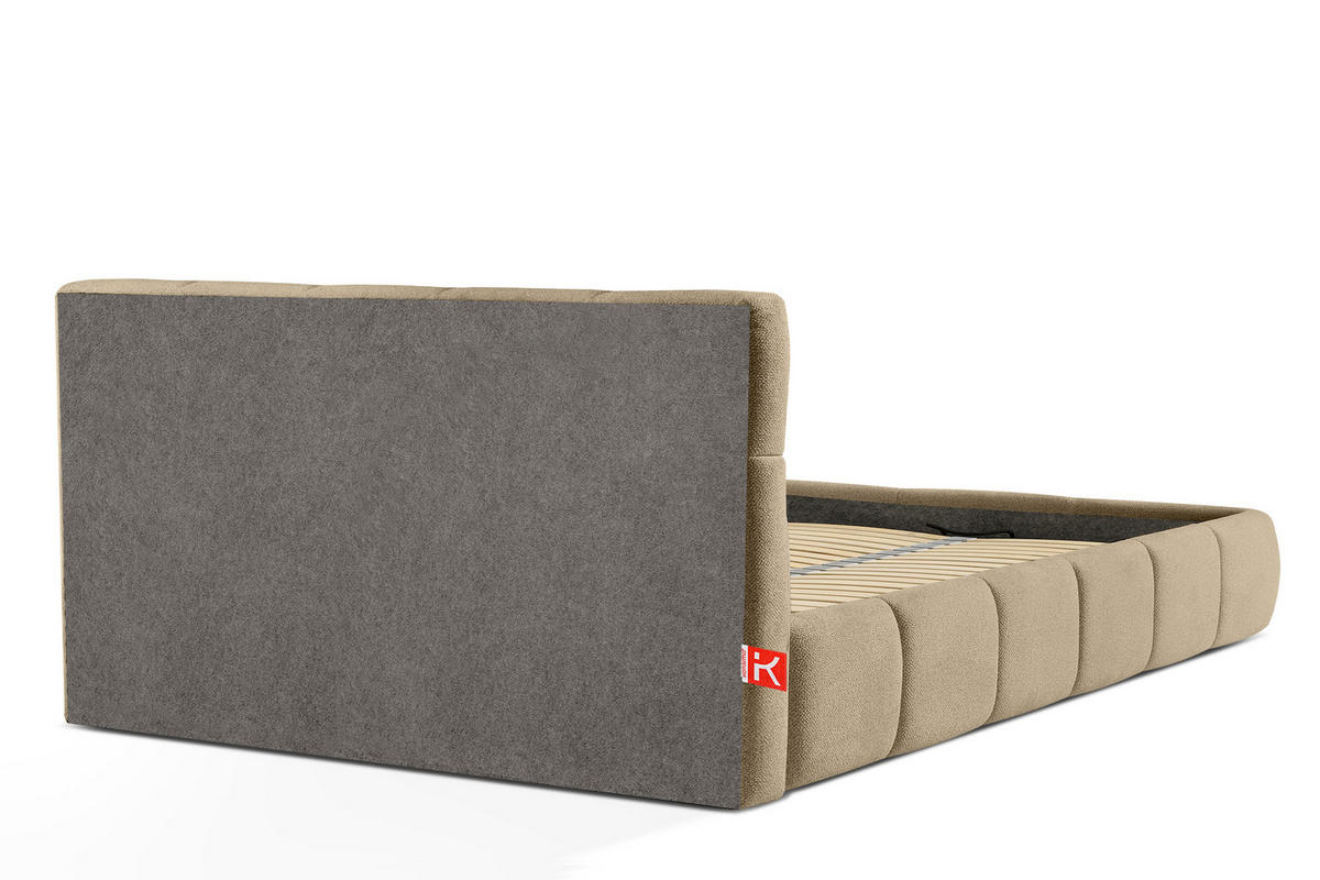POLSTERBETT ALTOS, gelb - Gelb, Holz/Holzwerkstoff (180/200cm) - KONSIMO®