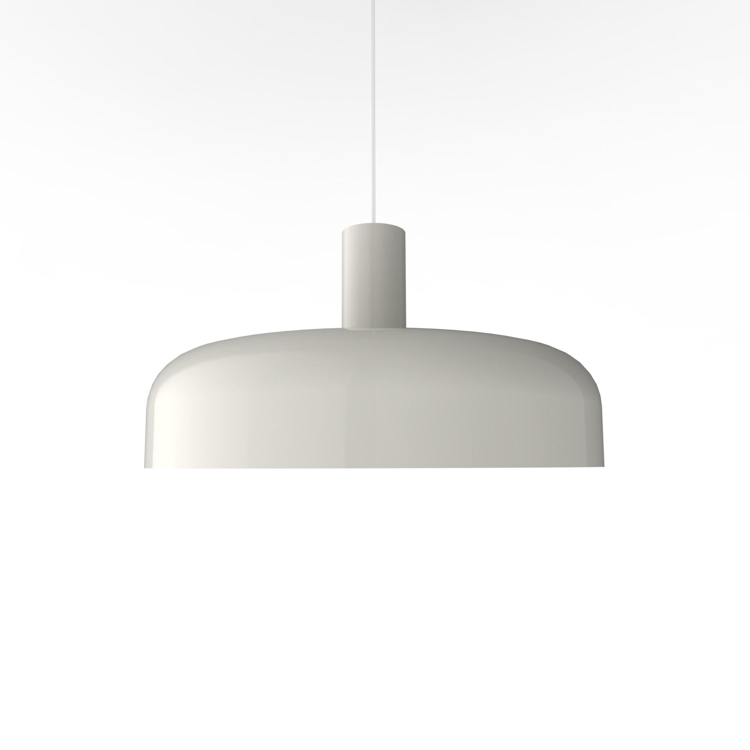 HÄNGELEUCHTE - Weiß Hochglanz, Metall (10/40/40cm) - Lumicom