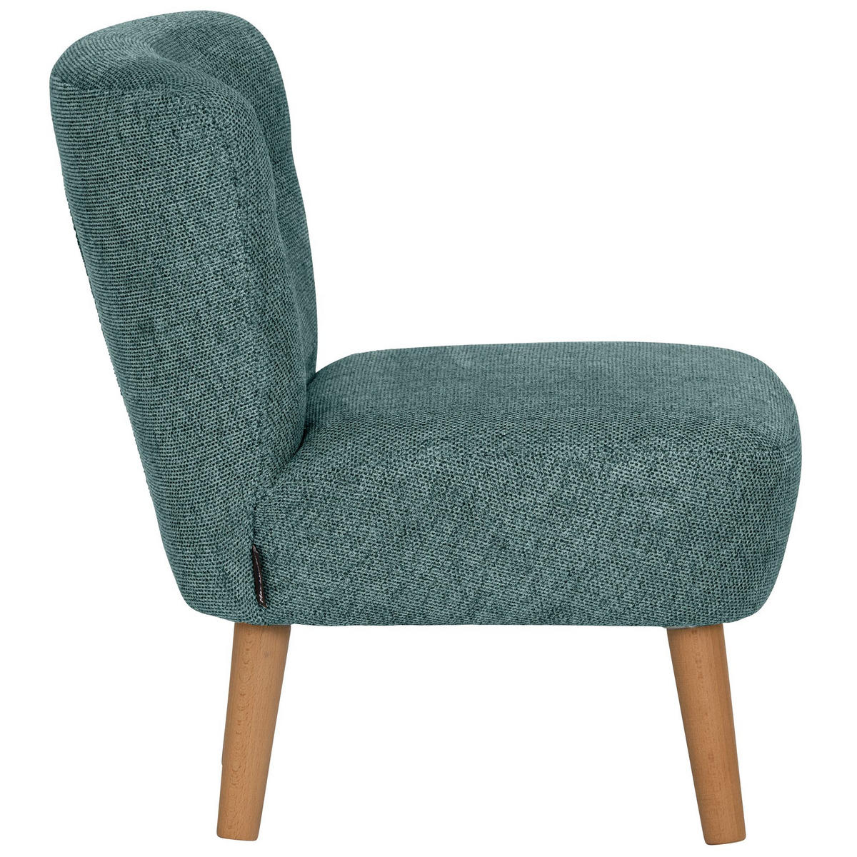 KINDERSESSEL Katya Flachgewebe petrol - Petrol, Kunststoff (41/54/50cm) - 58aufmkessel