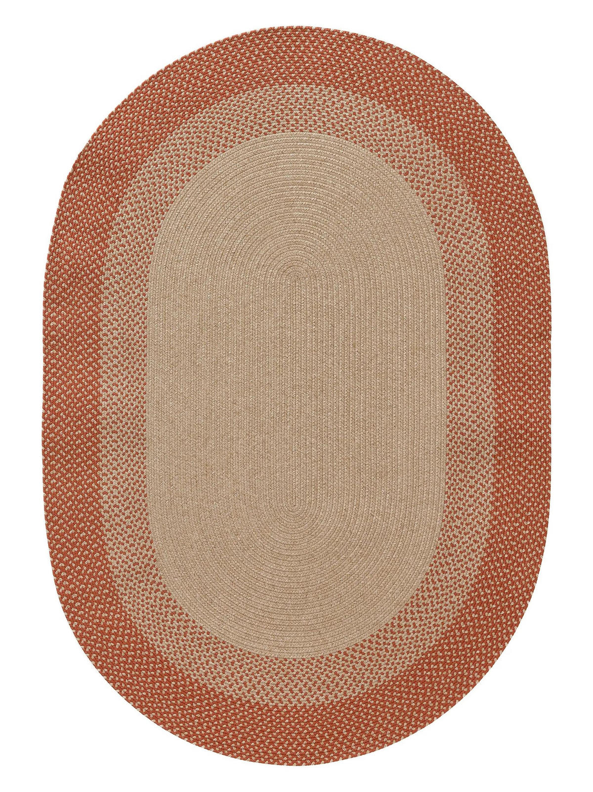 OUTDOORTEPPICH Nandi Terracotta 140x200 cm - Terracotta, Textil (140/200cm) - benuta Nest