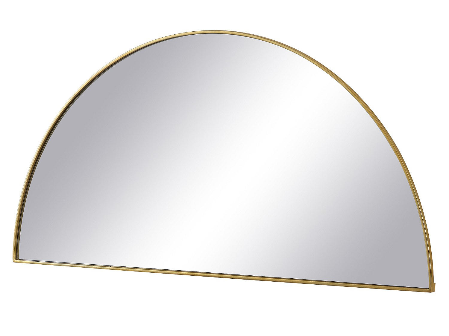 WANDSPIEGEL - 50 cm x 1 cm - Metall - Goldfarben - GAVRA - Goldfarben, Metall (50/100/1cm) - Vente-Unique
