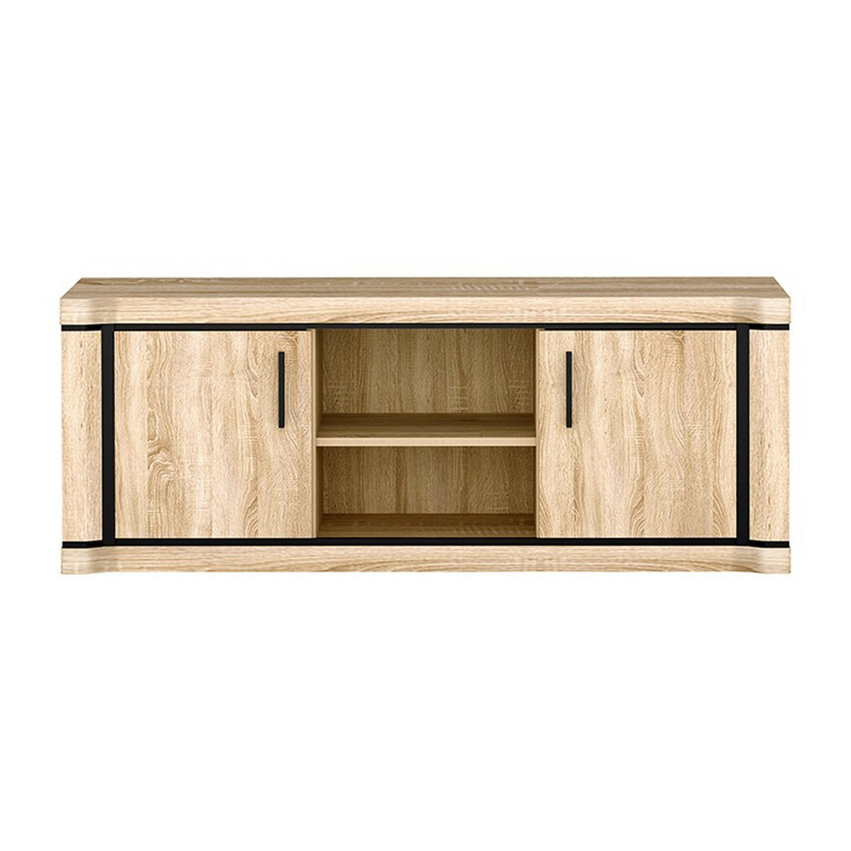 TV-LOWBOARD Dallas D-12 137 x 53 x 45 cm Eiche Sonoma - Sonoma Eiche, Holzwerkstoff/Kunststoff (137/53/45cm) - Koseto