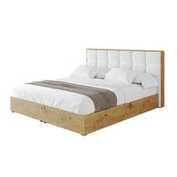 POLSTERBETT mit Bettkasten und Lattenrost, Boxbett ohne Matratze - ENZO2 180x200 Weiß - Weiß, Holzwerkstoff/Textil (180/200cm) - ALTDECOR