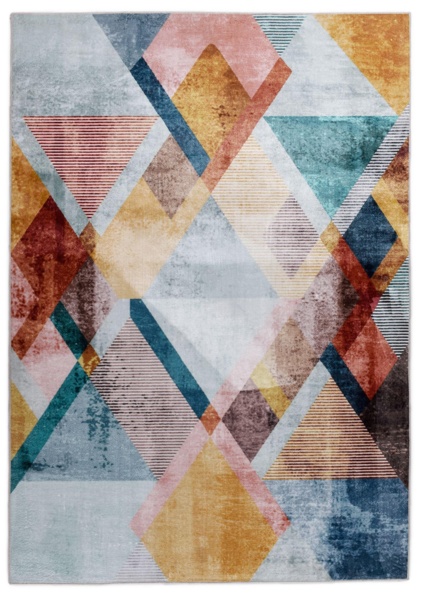 KURZFLORTEPPICH Rachele 70x140 cm - Multicolor, Textil (70/140cm) - Gino Falcone
