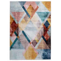 KURZFLORTEPPICH Rachele 140x200 cm - Multicolor, Textil (140/200cm) - Gino Falcone