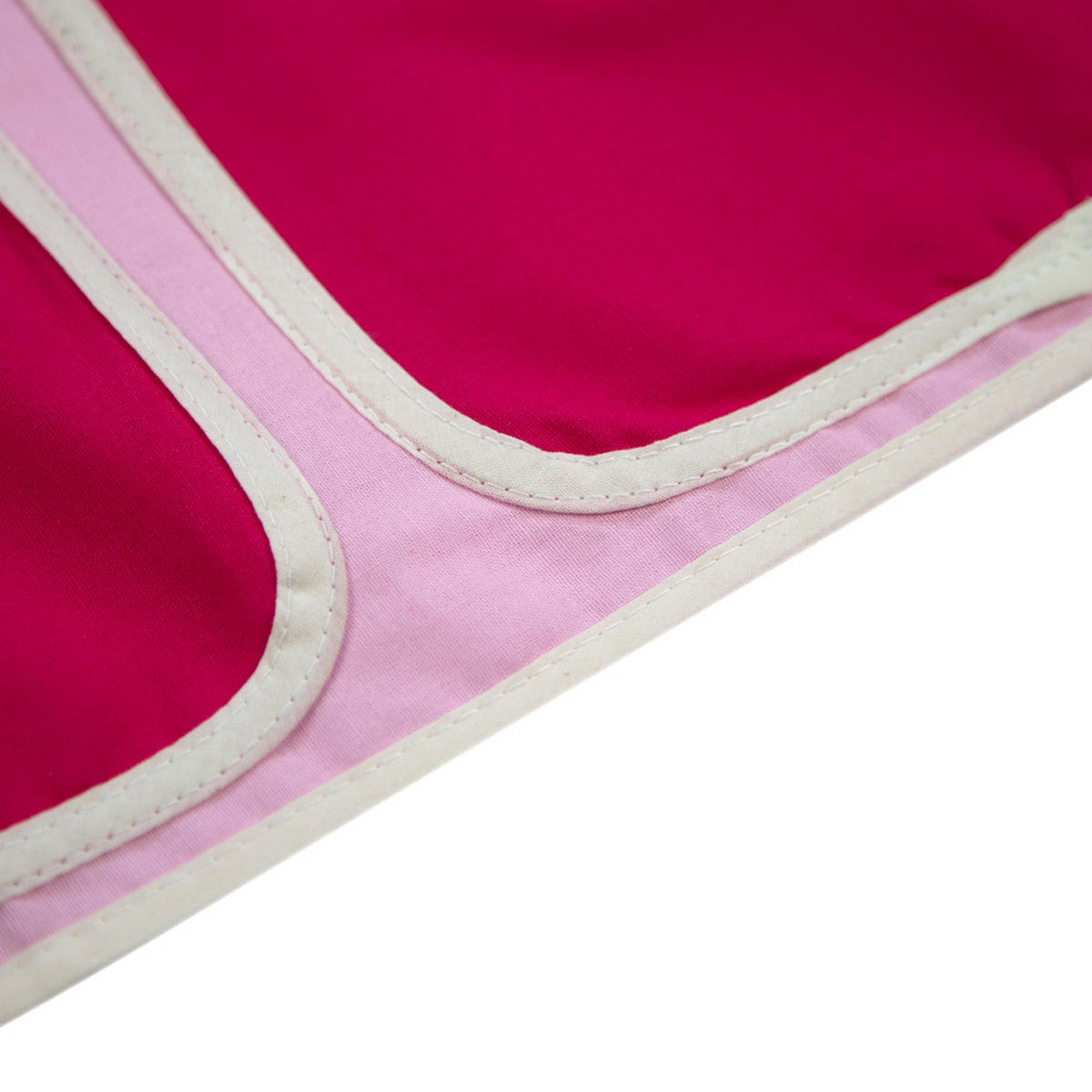 BETTTASCHE 70/90 cm Pink - Pink, Textil (90/70/1cm) - Homestyle4u
