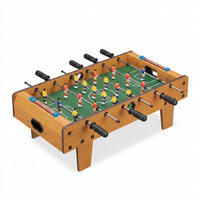 TISCHKICKER Braun Grün MDF - Hellbraun, Holzwerkstoff/Kunststoff (69/60cm) - Relaxdays