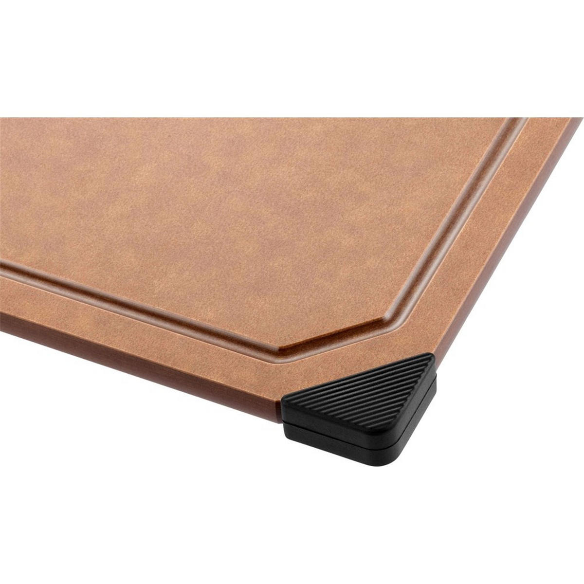 SCHNEIDEBRETT Braun 37/25.5/0.8 cm 1031038 - Braun, Holz (25.5/37cm) - Zwilling