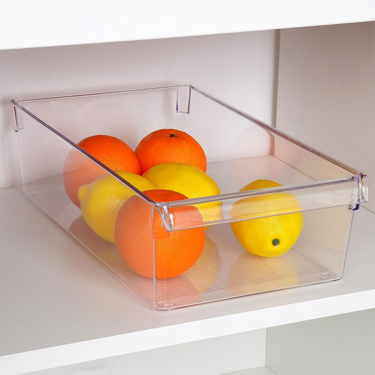 KÜHLSCHRANK-ORGANIZER 36x20,5x10 cm - Transparent, Kunststoff (36/10/20.5cm) - Excellent Houseware