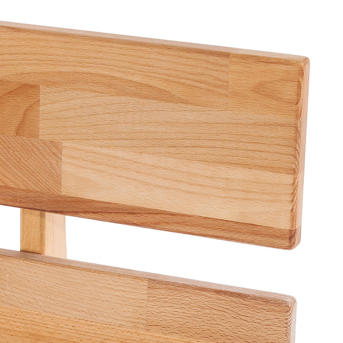 BETT - Massivholz - Kernbuche, Holz (90/200cm) - home24