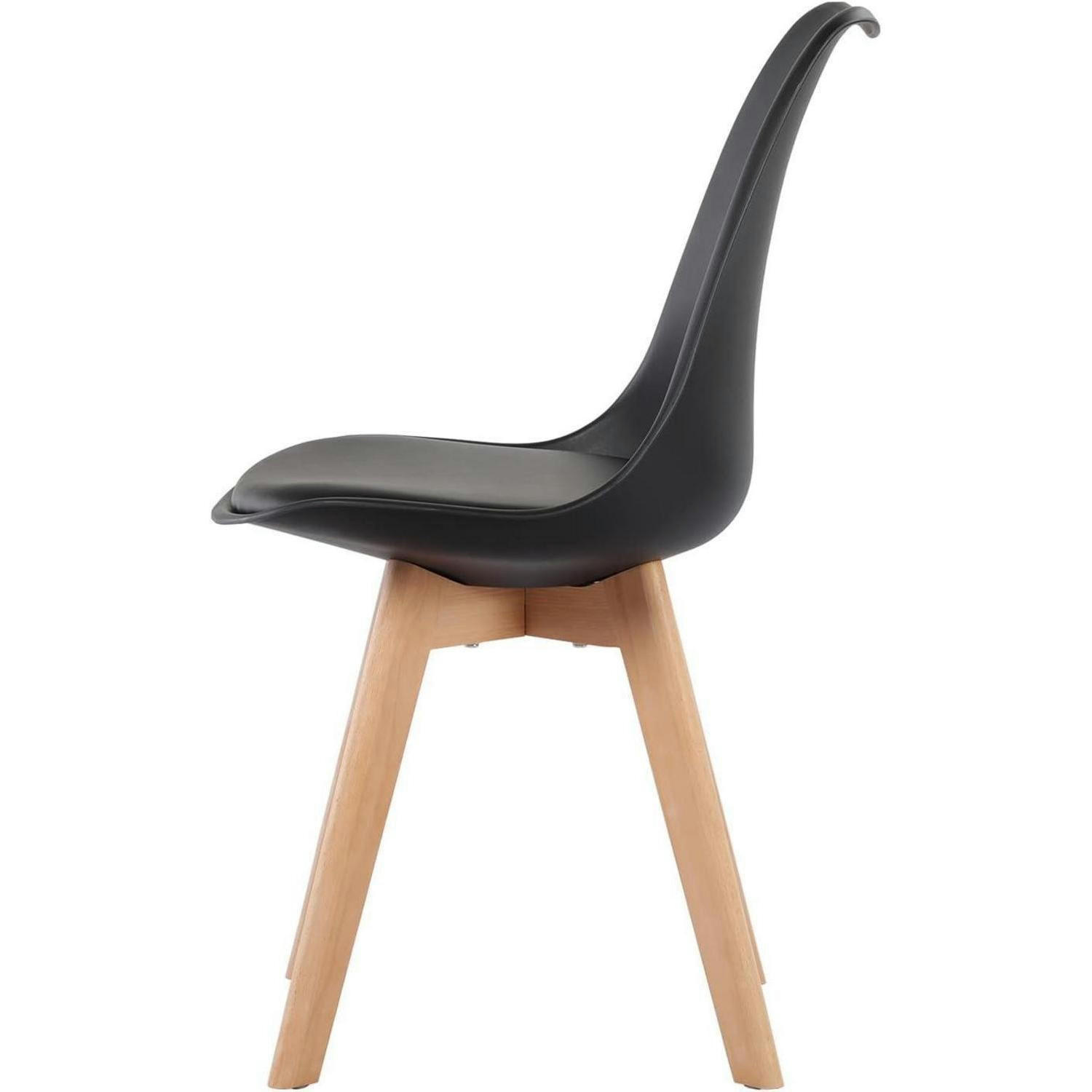 XXXLutz Esszimmerstuhl Schwarz 47.5x82x41 cm