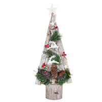 DEKO-WEIHNACHTSBAUM Cremeweiß - Weiß, Holz (57cm) - MCW