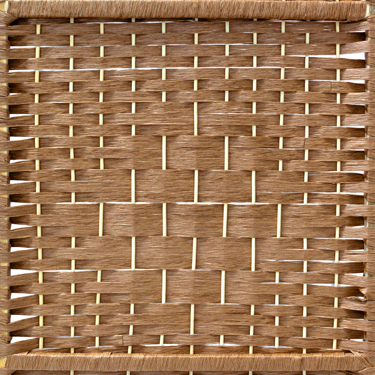 PARAVENT 4teilig - Hellbraun, Holz/Papier (180/179/2cm) - Relaxdays