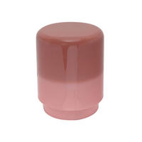 HOCKER Borrar Rosa Ø35/45 cm - Pink, Metall (35/45/35cm) - Leitmotiv