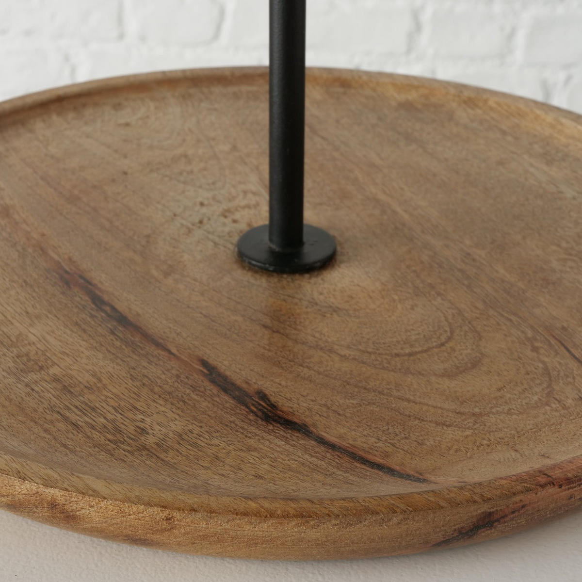 ETAGERE Mangoholz Kabir - Braun, Holz (35/35cm) - Boltze Home