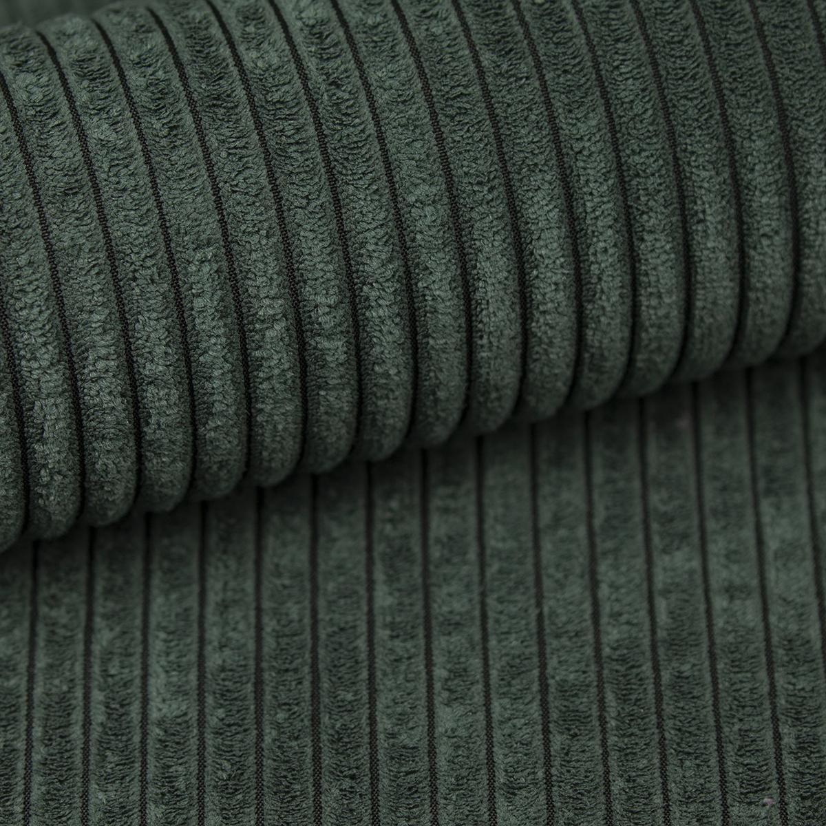 BETTSOFA MOSINE Grün Kordstoff mit Schlaffunktion - Grün, Textil (281/87/98cm) - MASSENO