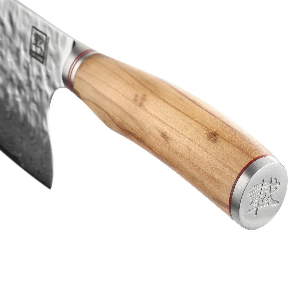 KOCHMESSER CHAI DAO 20 cm - Braun, Holz/Metall (34cm) - Zayiko