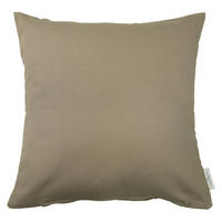 ZIERKISSENHÜLLE Dove ecrue 50x50cm - Graubraun, Textil (50/50cm) - Tom Tailor