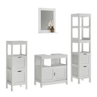 KOUPELNOVÝ NÁBYTEK Vilda Bílá - bílá, kompozitní dřevo (60/60/30cm) - Vicco