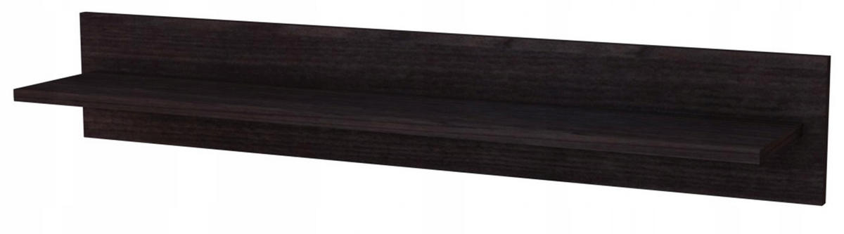 WANDREGAL POL100 Wenge 98/18/16 cm - Wengefarben, Holzwerkstoff (98/16/18cm) - Matkam Möbel