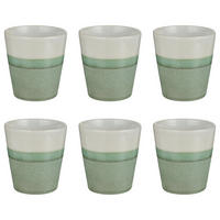KAFFEETASSE (6er-Set) Artisan 200 ml - Grün, Keramik (0.2L) - Butlers