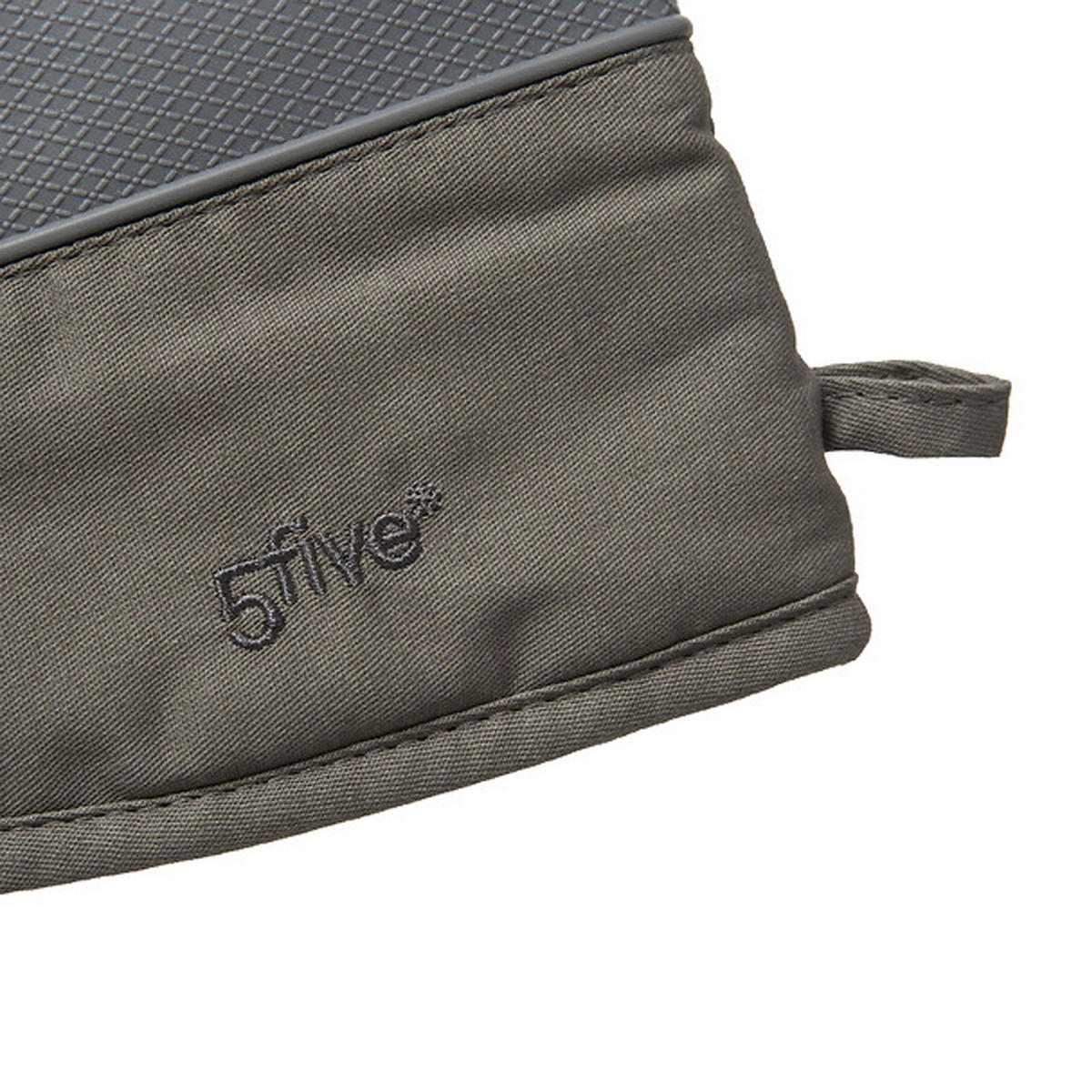 OFENHANDSCHUH Premium, Silikon, Baumwolle, Grau - Grau, Kunststoff (1.8/18cm) - 5five Simply Smart