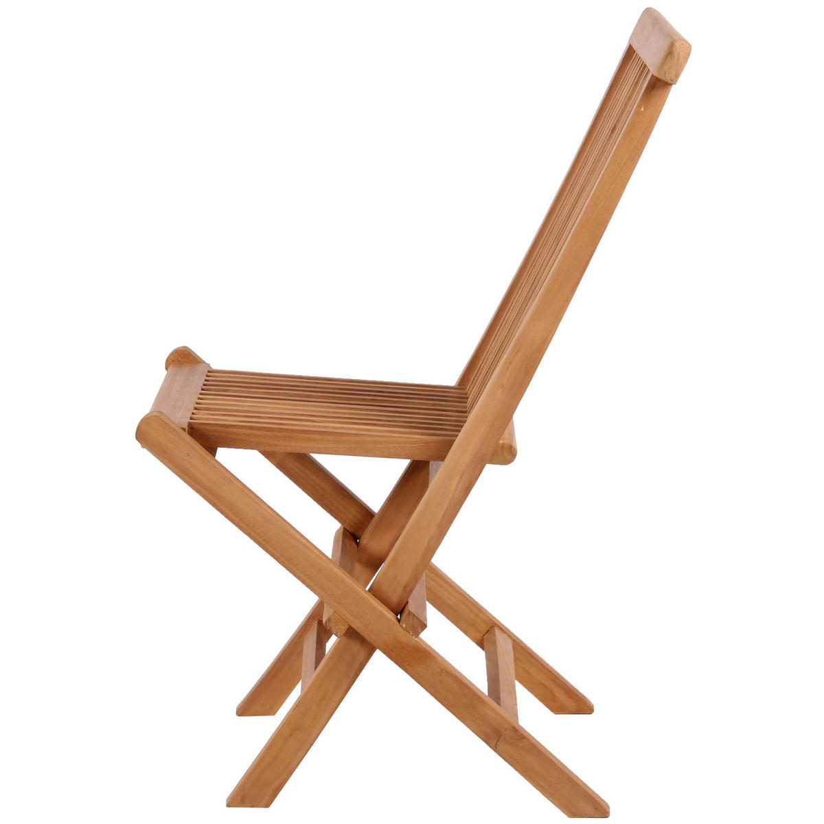 GARTENSTUHL Langton klappbar - Naturfarben, Naturmaterialien/Holz (53/89/43cm) - Mr. Deko